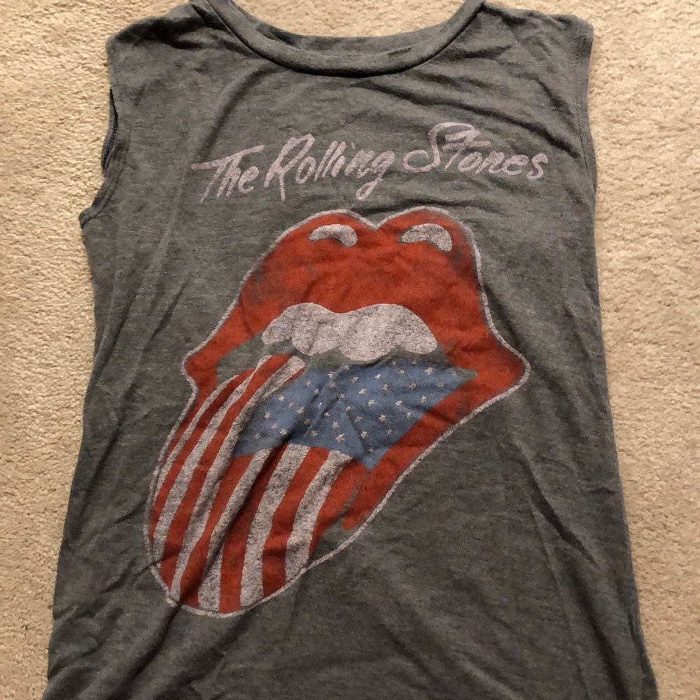 rolling stones soft tank